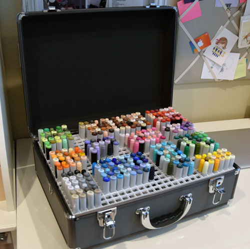 DIY Copic Case 