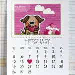 Michele Boyer - Taylored Expressions 3x4 calendar February