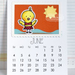 3x4 June calendar