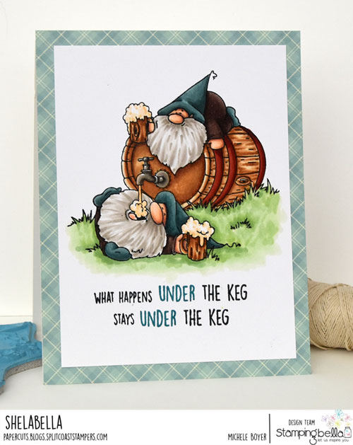 Stamping Bella Two Gnomes and a Keg
