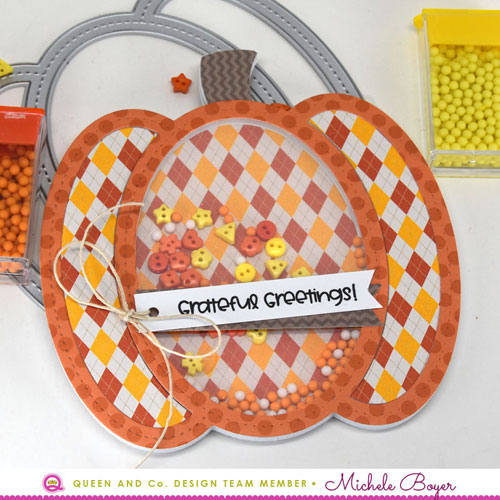 Queen & Company Pumpkin Shaker Kit (close-up)