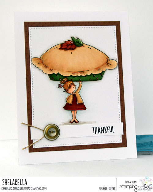 Stamping Bella Teeny Tiny Townie with a Pumpkin Pie 