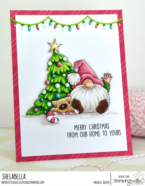 Stamping Bella the Gnome and the Christmas Tree